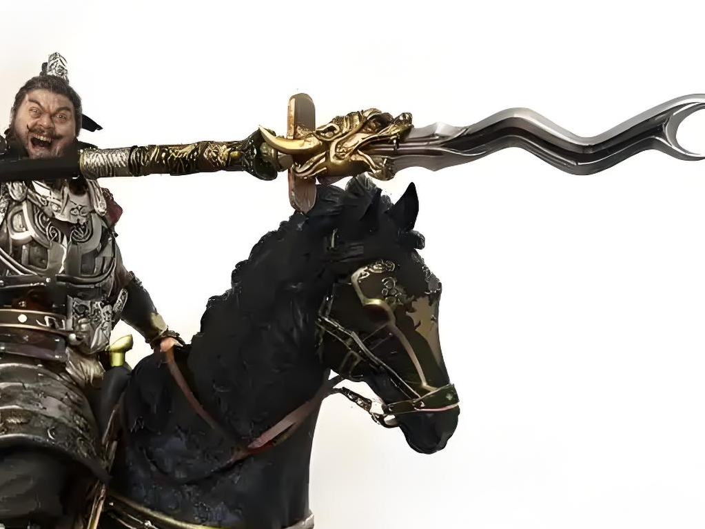 丈八蛇矛《三国演义》张飞 来自 7758MakerWorld:免费下载 3D 模型