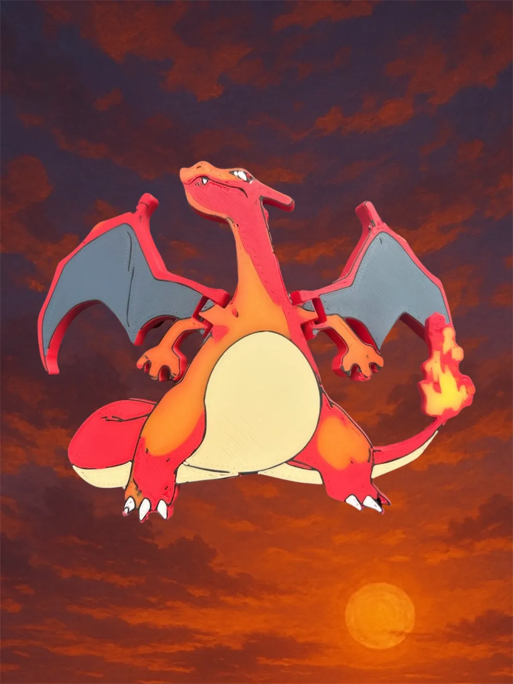 Charizard with Flexi Wings by A_Cub3D MakerWorld: Download Free 3D Models