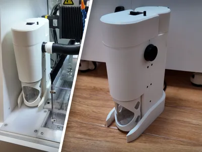 Vertical Two-Stage Cyclone Vacuum Cleaner (for Engraving Machine)
