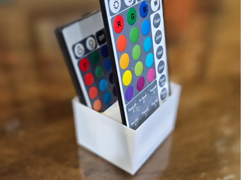 LED remote holder