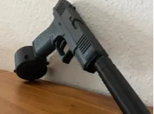 Glock 19 with slide and slicer cosplay weapon