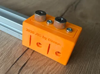 3030 Extrusion drilling Jig