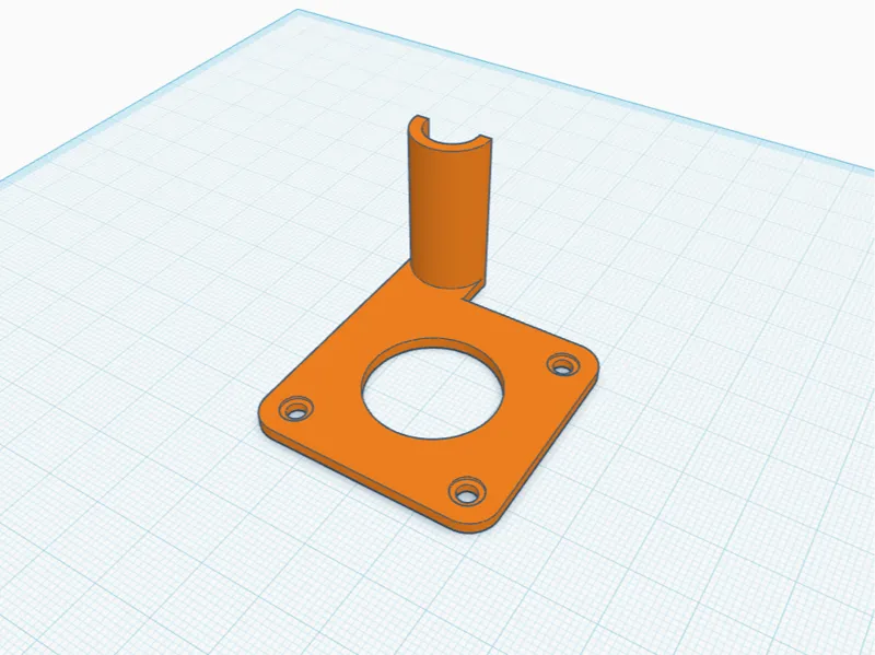 Ender 3 hotend cable mount