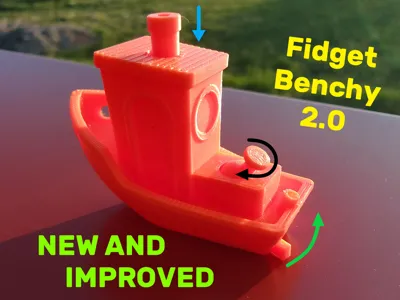 Fidget Benchy 2.0