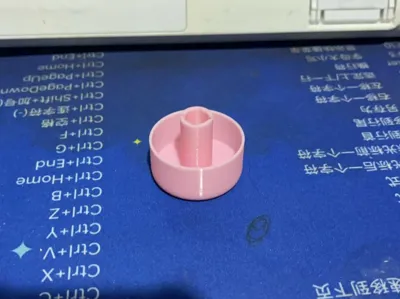 Timer switch button for electric fan