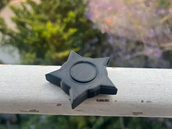 Fidget spinner étoile