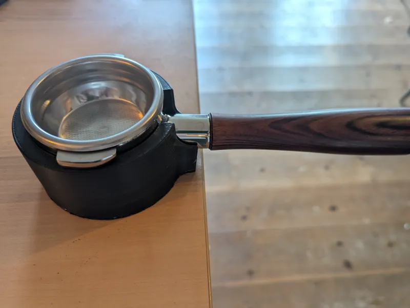 Portafilter holder for 58mm (E61) bottomless