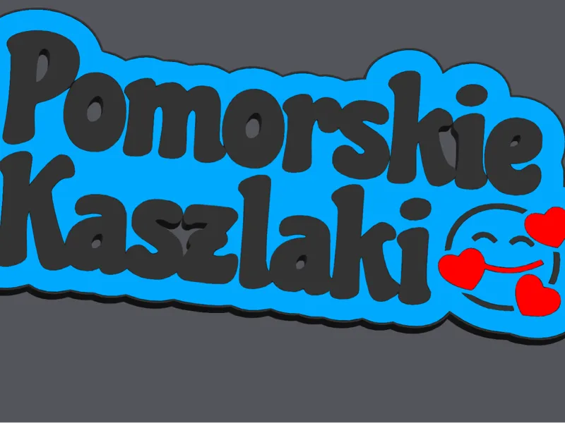Keychain Pomorskie Kaszlaki Fiat 126p 