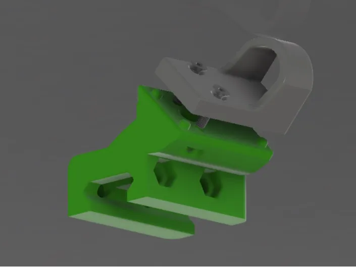 Ruger Ready Dot 45 degree and pic rail RMSc mount