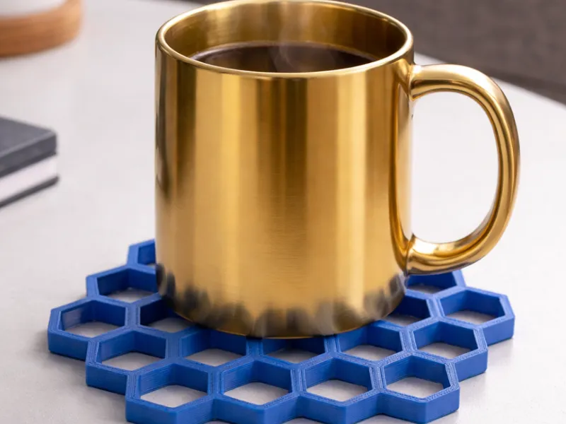 Hexagon coaster