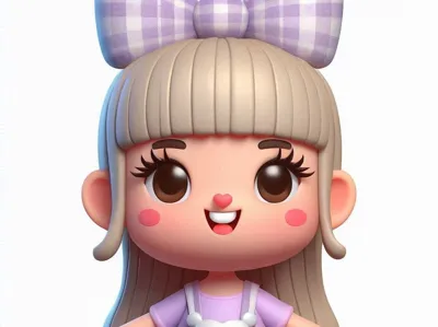 Girl with a Bow