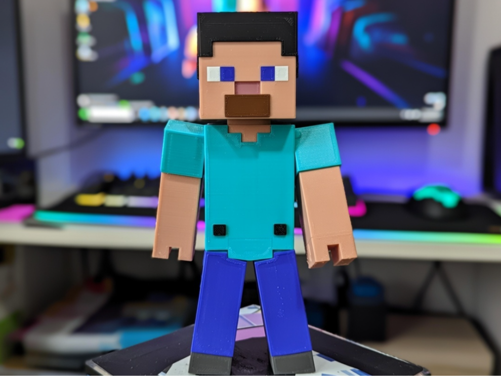 Minecraft Steve Classic Hero 