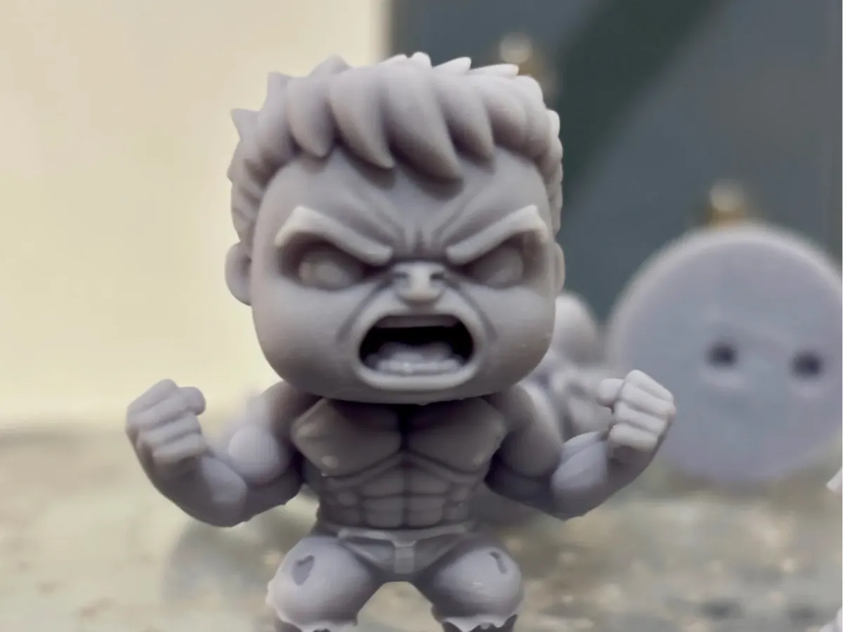 Hulk Chibi: Der mächtige Mini-Hulk – Kostenloses 3D-Druckmodell ...