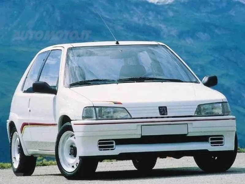 Griglie anteriori paraurti Peugeot 106 rallye