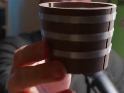 Barrel Pencil Holder Cup