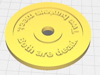 Coaster Posavasos Joke Chiste