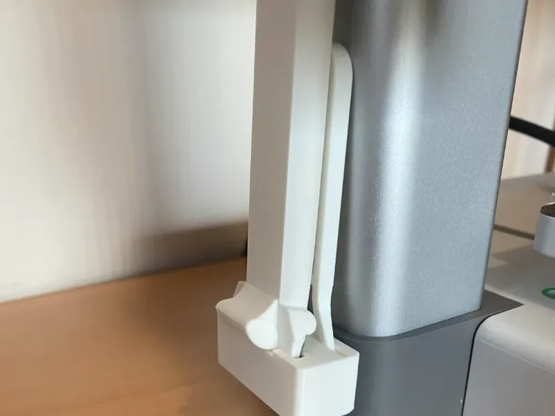 bambu lab bed scraper holder (with bambu lab word)