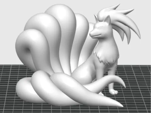 宝可梦九尾素模