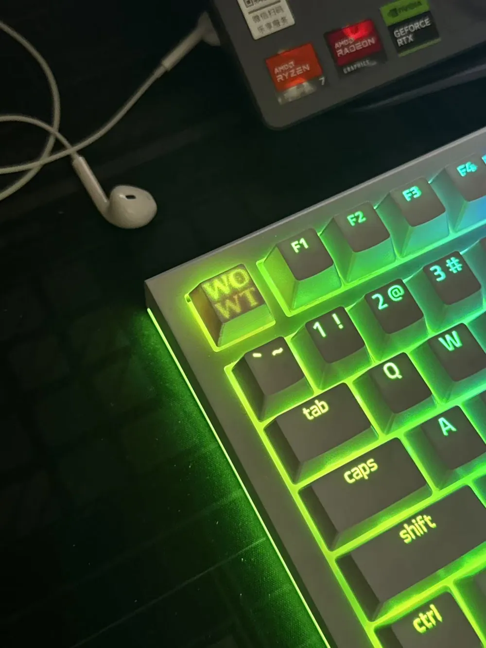 Custom Razer keycaps - Free 3D Print Model - MakerWorld