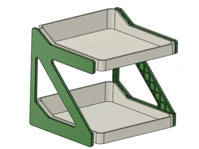 Double-Layer Storage Box