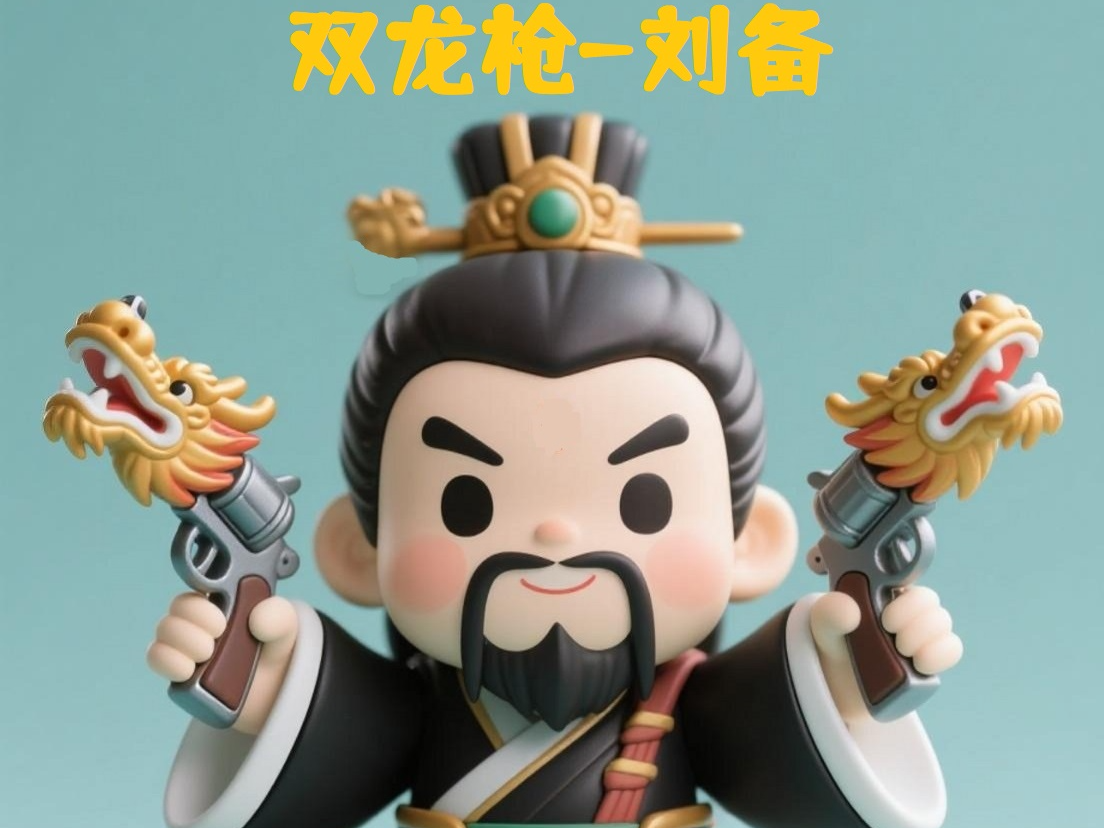 三国演义双龙枪刘备