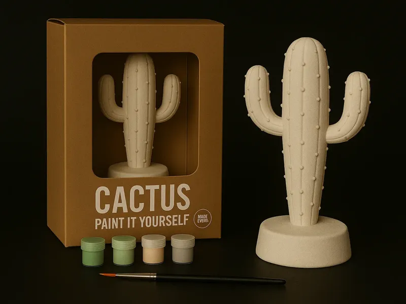 Cactus – Paint-It-Yourself