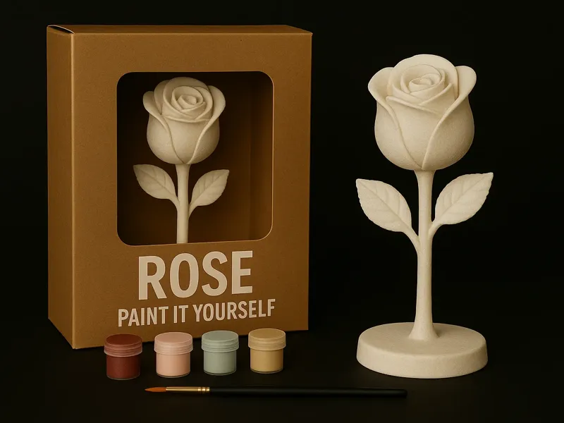 Rose – Paint-It-Yourself