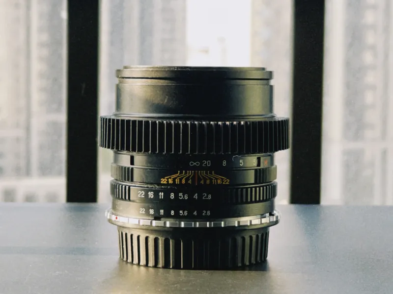 【跟焦齿】苏联 Mc  卡莱纳尔/Калейнар-5H 螺纹 42口 镜头 100mm F2.8
