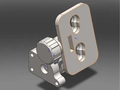Suporte Display Creality Ender 3 V3 SE
