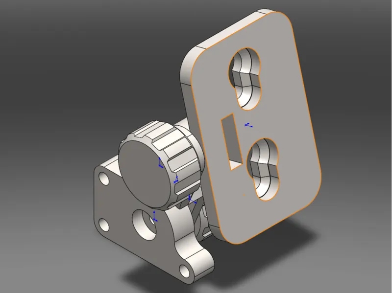 Suporte Display Creality Ender 3 V3 SE