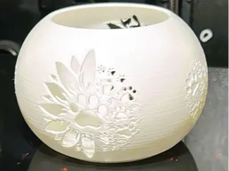 Sunflower PawPrint Candle holder