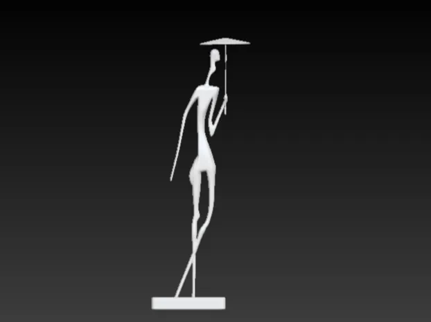 sculpture of a man