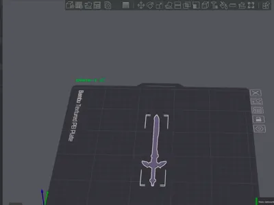 master sword keychain 
