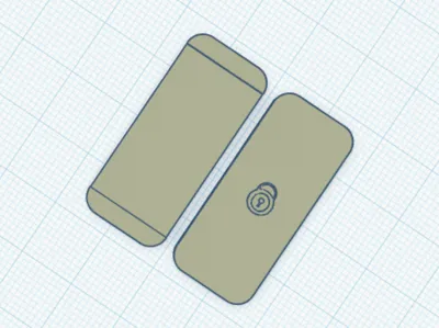 Lockcard wallet band conector