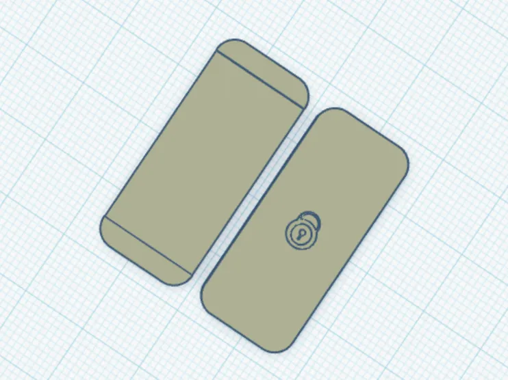 Lockcard wallet band conector