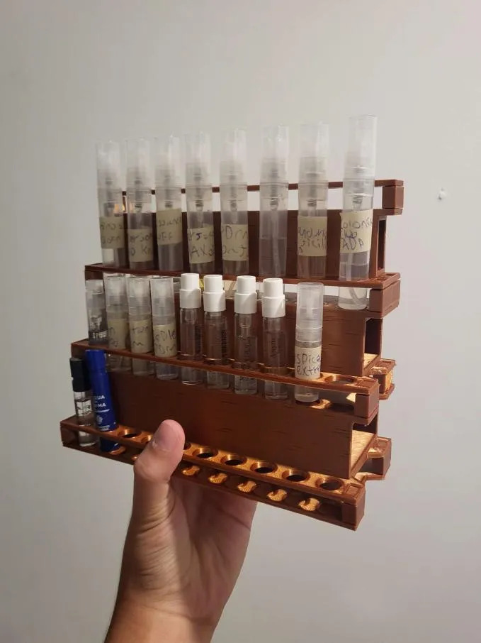 Parametric fragrance stand