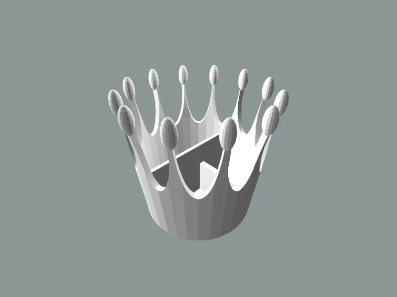 Crown Pen Holder