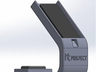 Stand phone and headphone holder