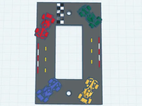 F1 Light Switch Cover