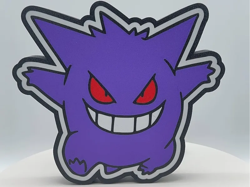 Gengar Lightbox | LED Lamp | AMS only 4 colors