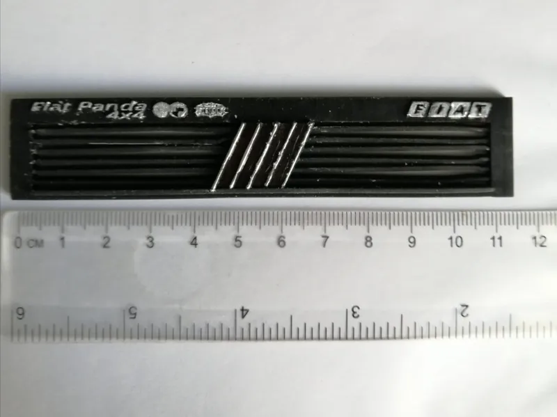 Mascherina Fiat Panda Sisley  scala 1/10