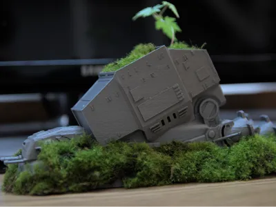 AT-AT plant pot