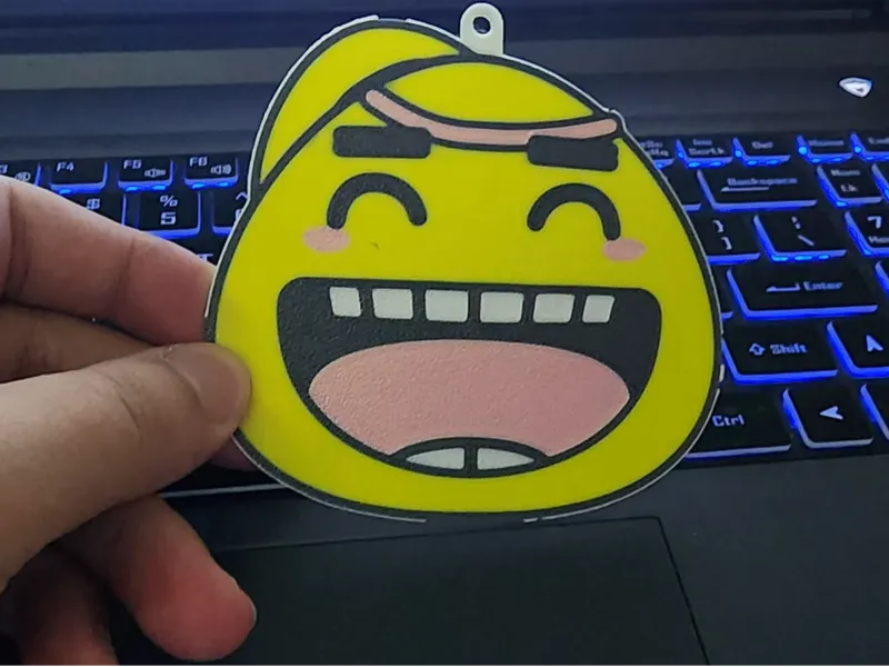 黄鸡大笑挂件