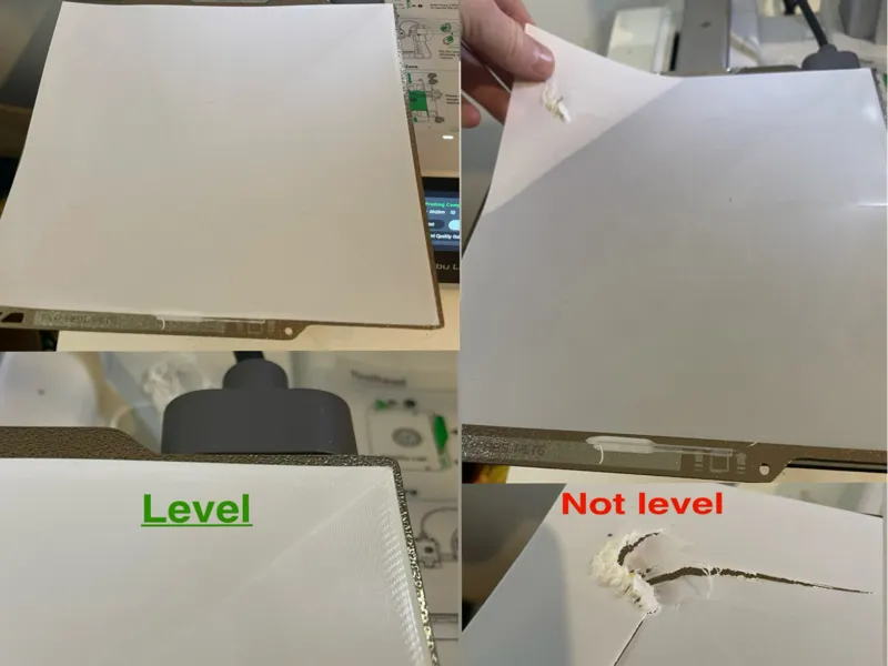 bed level calibration test