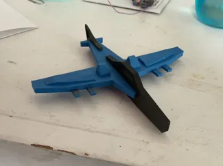 plane kit card
