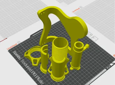 Side mount w/printable spool holder