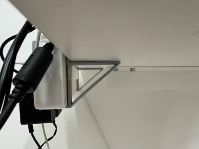 Power Strip (Bull) Desk Side Hanging Bracket Extremely Sturdy