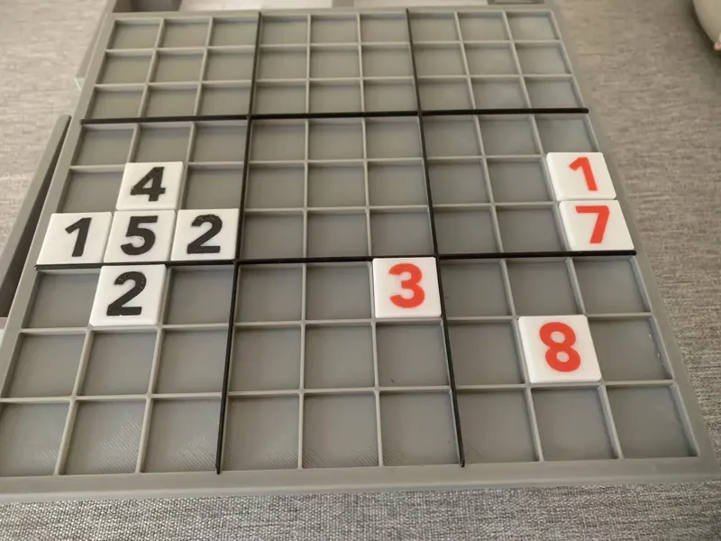儿童益智玩具数独九宫格棋盘