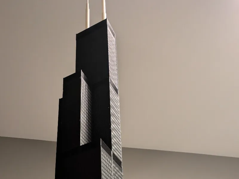 Searz Tower - 1:375 Scale Model Skyscraper