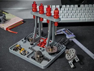 1/10 Shock and Diff Rebuild Stand
